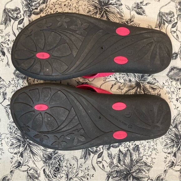 OKABASHI  Sz L Flip Flop Thong Sandals - Picture 10 of 11